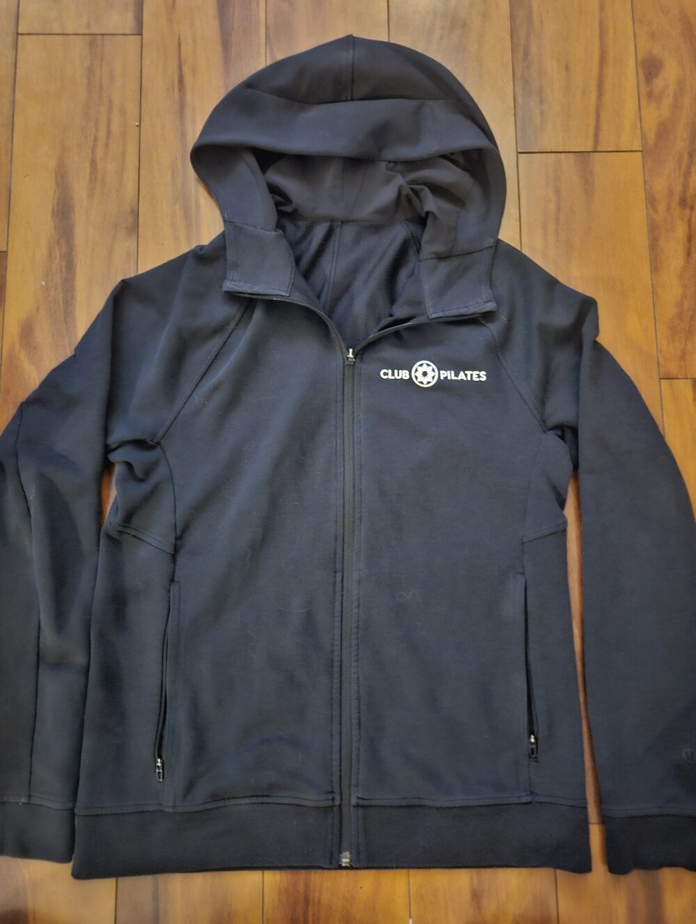Club Pilates - Black Hooded Jacket